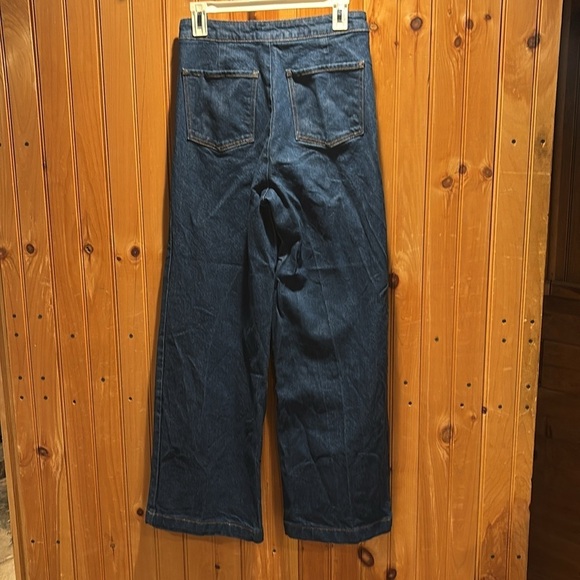 FRAME sailor snap flare jeans - Picture 6 of 7